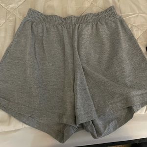 Grey soffe shorts